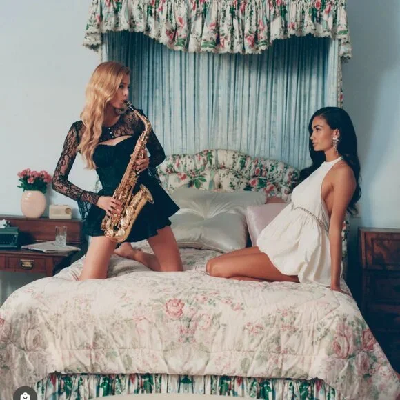 Nana Jacqueline Sienna Halter Bubble Hem Jumpsuit in White - Picture 6 of 16